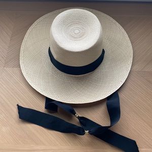 Sensi Straw Panama Hat size Small - Adjustable Ribbon